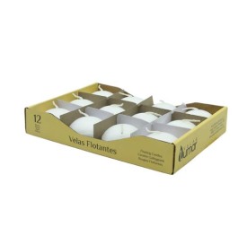 ESTUCHE 12 VELAS FLOTANTES 4H. BLANCO