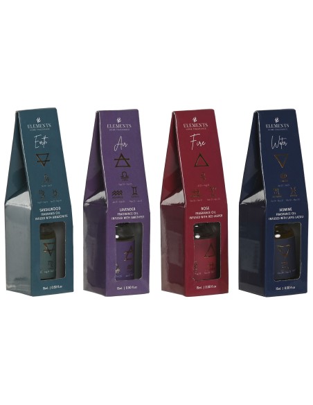 ACEITE ESENCIAS CRISTAL 15X10,5X21,5 15ML 4 SURT.