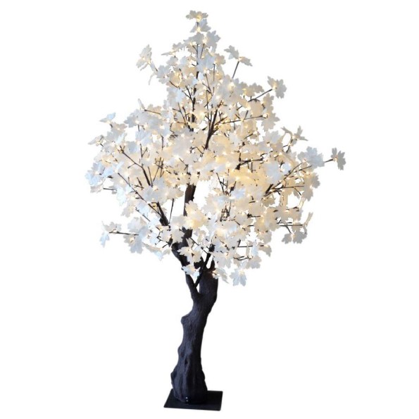 ARBOL LED METAL 100X100X200 576LEDS ARCE BLANCO