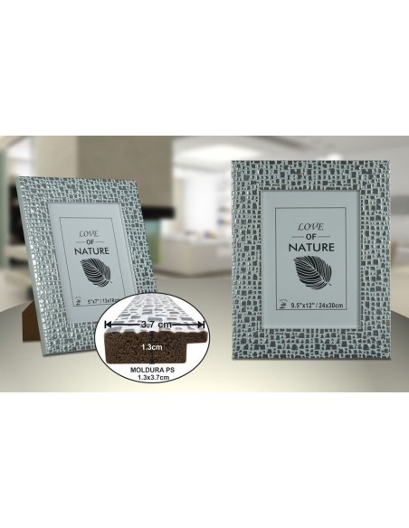 PORTAFOTO PLASTICO PS-522 24X30CM(9/18)