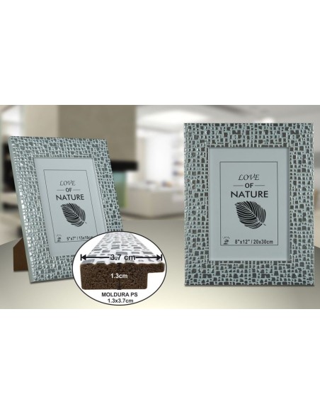 PORTAFOTO PLASTICO PS-522 20X30CM(9/18)