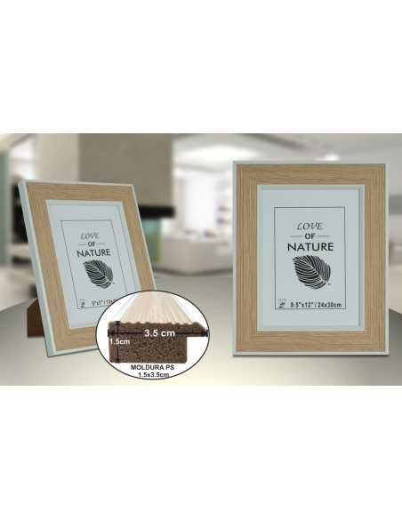 PORTAFOTO PLASTICO PS-521 24X30CM(9/18)