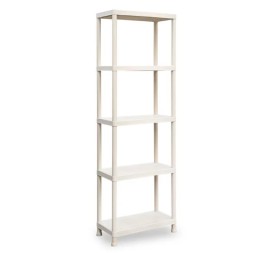 ESTANTERIA STACK RECICLADO 5 BALDAS BEIGE F23 JASPEADO