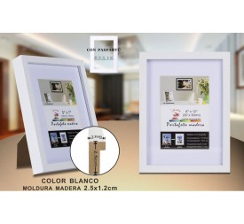 PORTAFOTO MADERA DM-892 20X30CM (9/18)