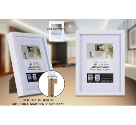 PORTAFOTO MADERA DM-892 18X24CM (12/24)