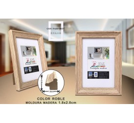 PORTAFOTO MADERA DM-842 24X30CM(12/24)