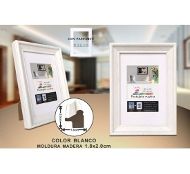 PORTAFOTO MADERA DM-841 30X40CM(6/12)