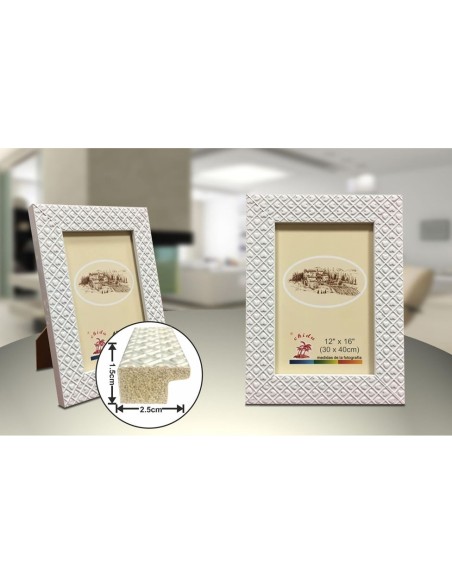 PORTAFOTO BLANCO PS-715 30X40CM (6/12)