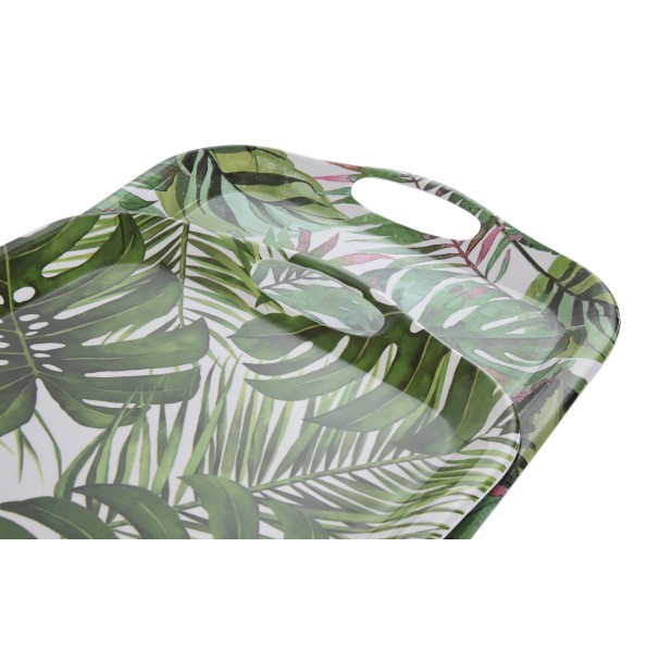 BANDEJA MELAMINA 36X26X2,5 HOJAS 2 SURT.