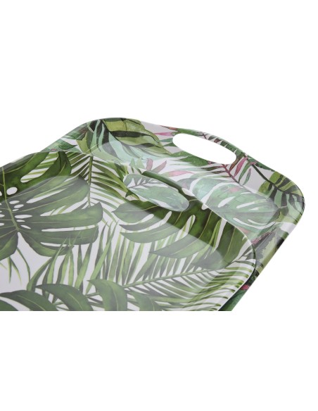 BANDEJA MELAMINA 36X26X2,5 HOJAS 2 SURT.