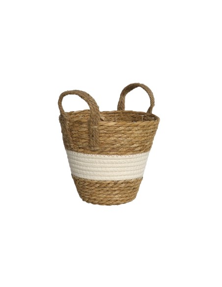 CESTO C/ASAS MIÑO 23X21CM
