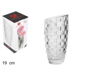 FLORERO CRISTAL PISA 19 CM