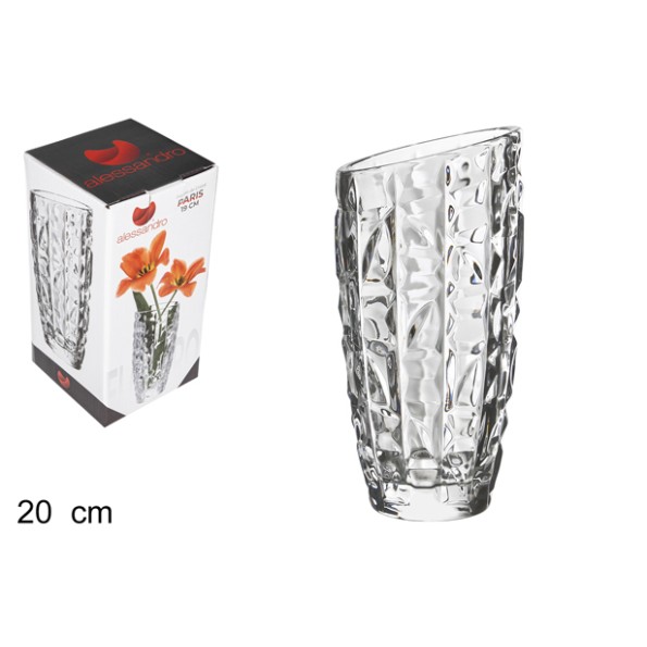 FLORERO CRISTAL PARIS 20 CM