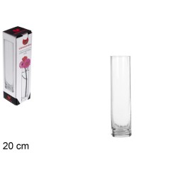 FLORERO CRISTAL LUNGO LION 20 CM