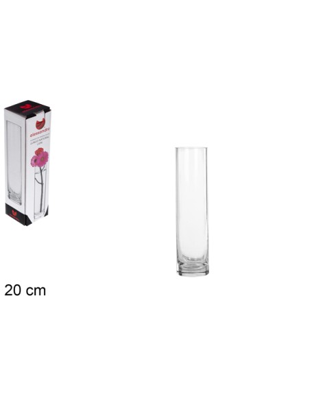 FLORERO CRISTAL LUNGO LION 20 CM