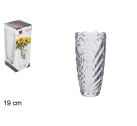 FLORERO CRISTAL BADAJOZ 19CM