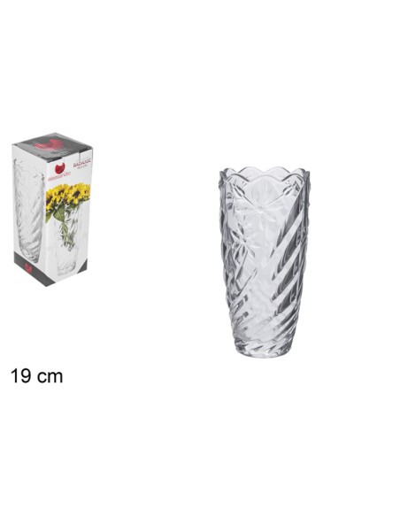 FLORERO CRISTAL BADAJOZ 19CM