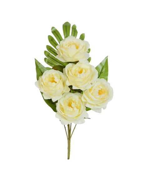 CONJUNTO PEONY (A) X 5-50CM (CREMA)