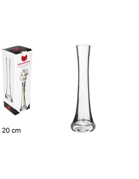 FLORERO LUNGO NATURAL REDONDO 20 CM