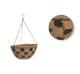 MACETERO COCO COLGANTE d35x15,5cm