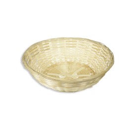 CESTO REDONDO BAMBU COLOR NATURAL 29Dx9cm