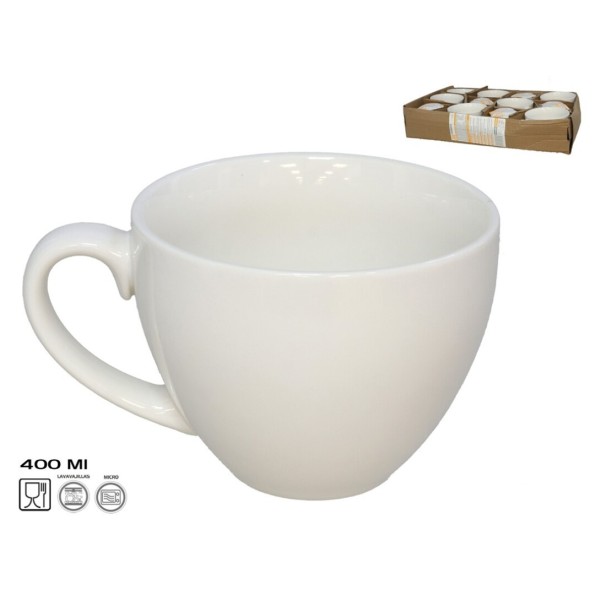 TAZA MUG PORCELANA MIKKELI 400ML