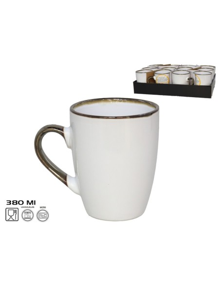 TAZA MUG GRES YANKEE 380ML