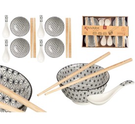 SET 12 PIEZAS SUSHI BLANCO