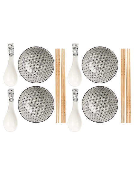 SET 12 PIEZAS SUSHI BLANCO