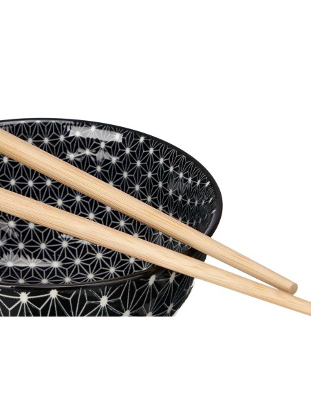 SET 12 PIEZAS SUSHI NEGRO SET 12 PIEZAS SUSHI NEGRO