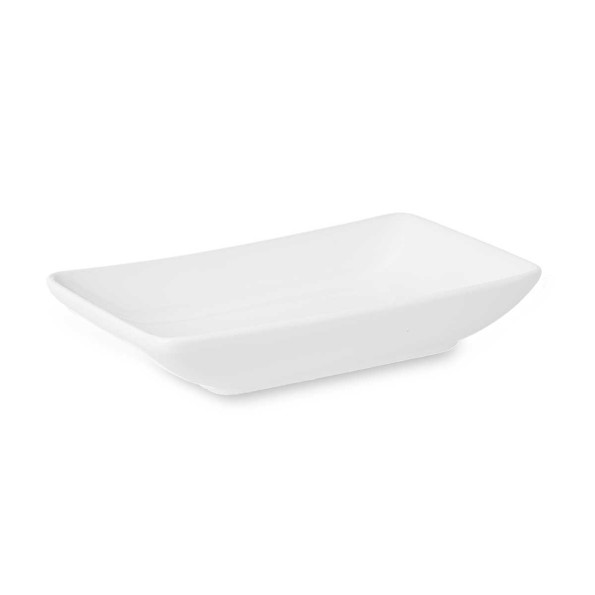 BANDEJA RECTANGULAR PORCELANA 19 CM