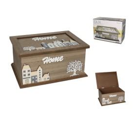 CAJA MADERA REGALO MDF 22X16X10,5 CM