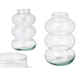 JARRON CRISTAL BURBUJA 35CM