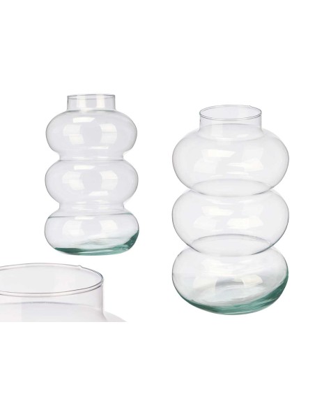 JARRON CRISTAL BURBUJA 35CM