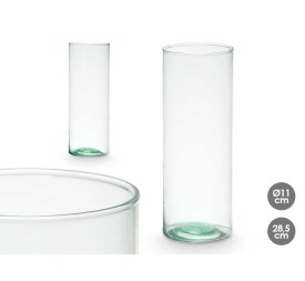 JARRON VIDRIO RECICLADO 11X28.5CM