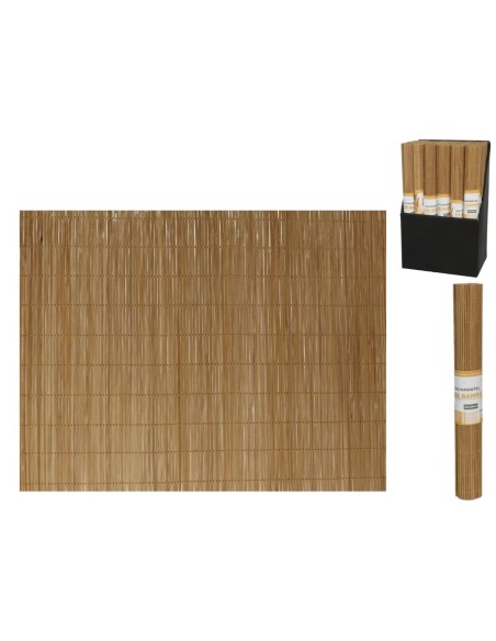 SALVAMANTEL DE BAMBU MARRON 30X40CM