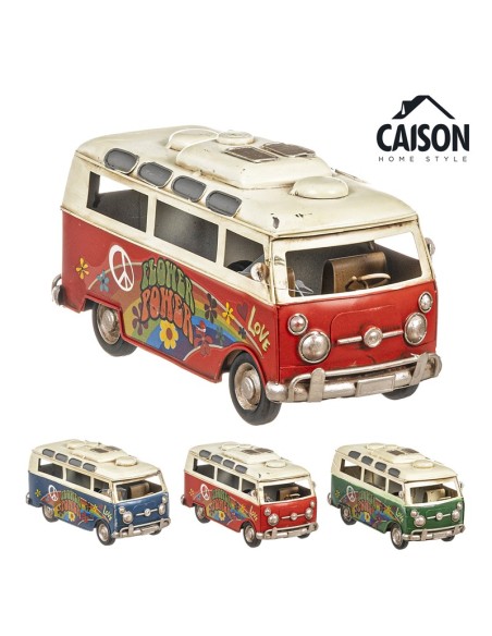 FURGONETA HIPPIE METAL 25,5 cm SURT/3
