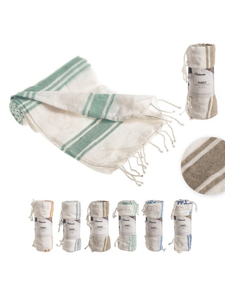 TOALLA PAREO ISLAND SURT/6 90x180 cm