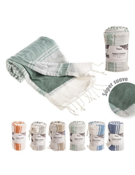 TOALLA-PAREO 90x180 cm ISLAND SURT/6