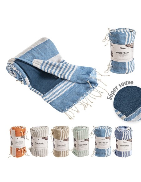 TOALLA-PAREO 90x180 cm GRECO SURT/6