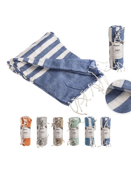 TOALLA PAREO MARINE SURT/6 90x180 cm