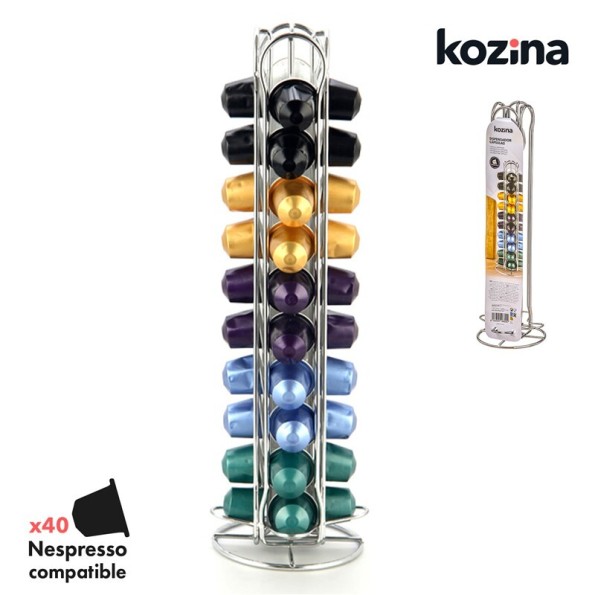 DISPENSADOR CAPSULAS NESPRESSO 40 uds.