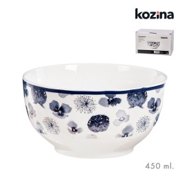 BOL 480 ml FLOR AZUL