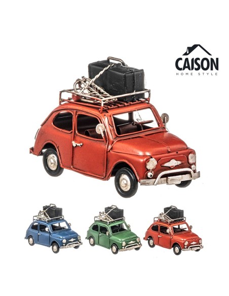 MIN COCHE METAL MALETAS 16 cm SURT/3