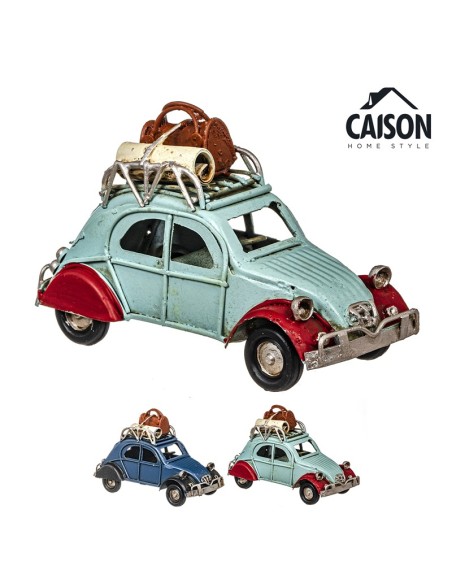 MIN COCHE METAL AZUL 11 cm