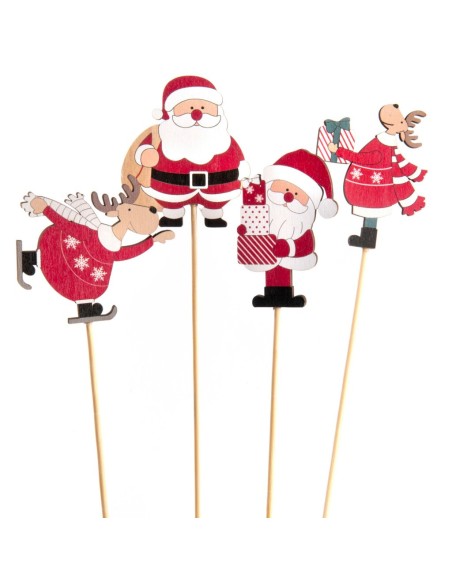 PICK S/12 PAPÁ NOEL 4 MIX DISEÑO CM 4.5-7 H40