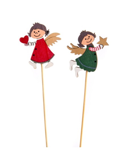 PICK S/12 ANGELITOS CON VESTIDO 2 SURT CM6.5 H40