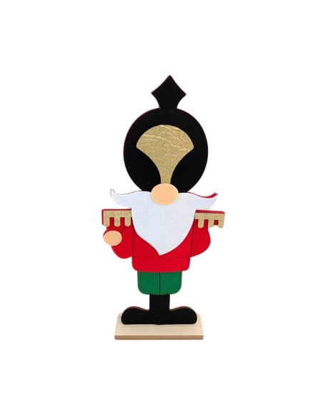 GUARDIA INGLES FIELTRO SOBRE  BASE DE MADERA 23X6,5 H 50