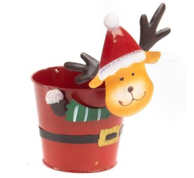 CUBO DE METAL RENO  D.14.5 H19.5