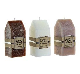 VELA CERA 5,5X5,5X12 CASA 3 SURTIDO